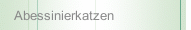 Abessinierkatzen